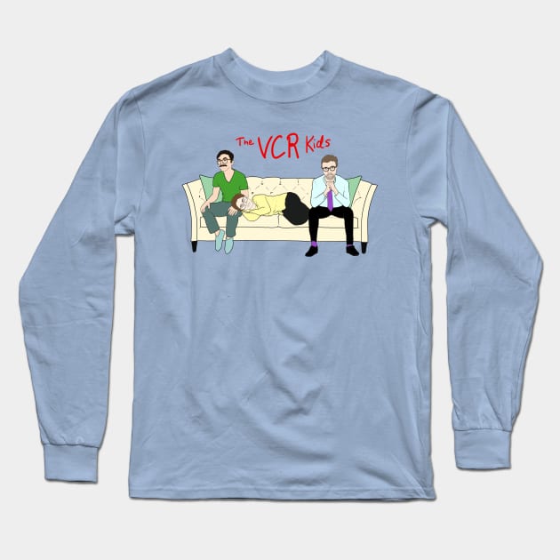 The VCR Kids Long Sleeve T-Shirt by ShoulderCatsRadio